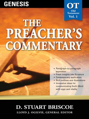 cover image of The Preacher's Commentary--Volume 01